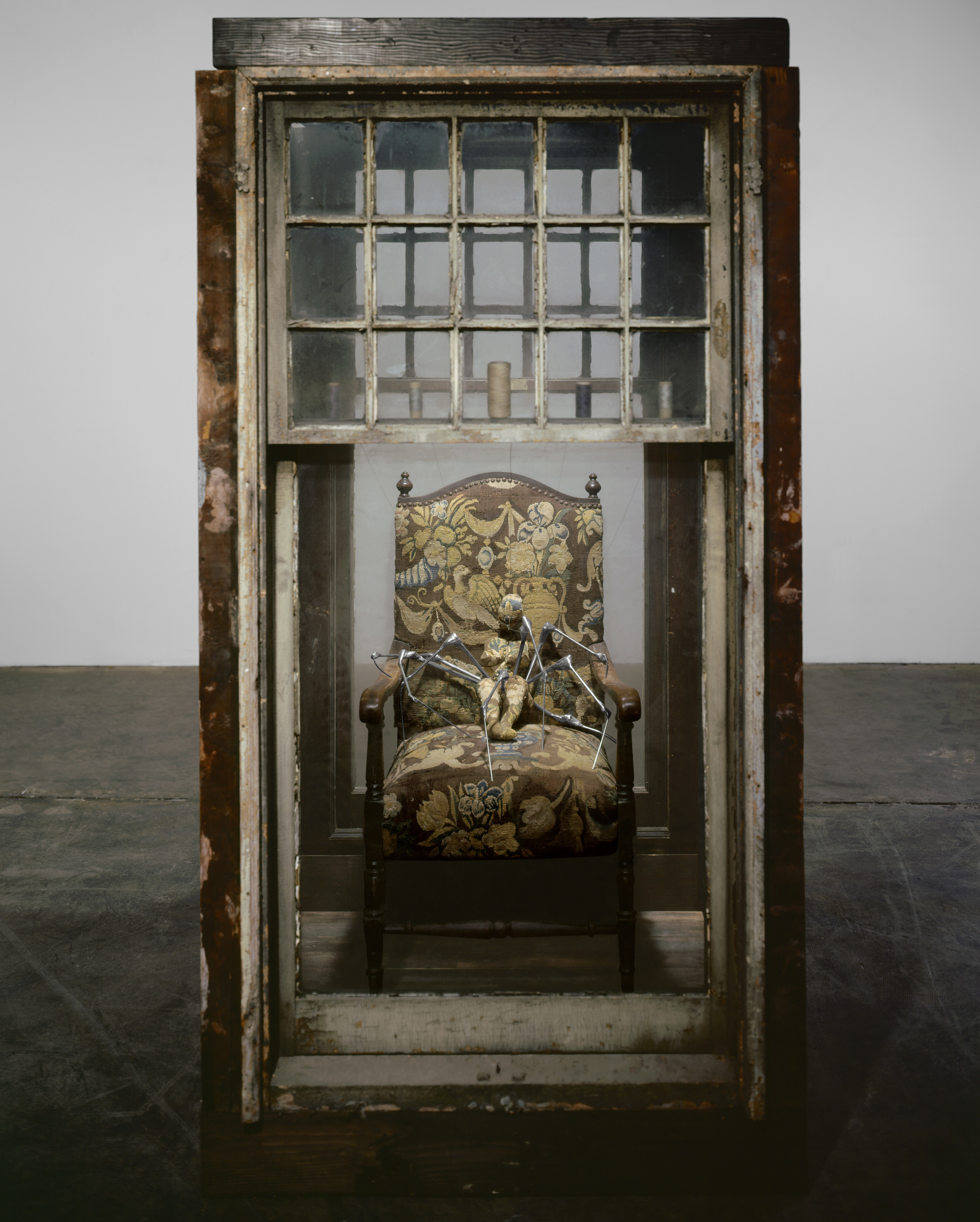 Louise Bourgeois' Cell works at Guggenheim, Bilbao