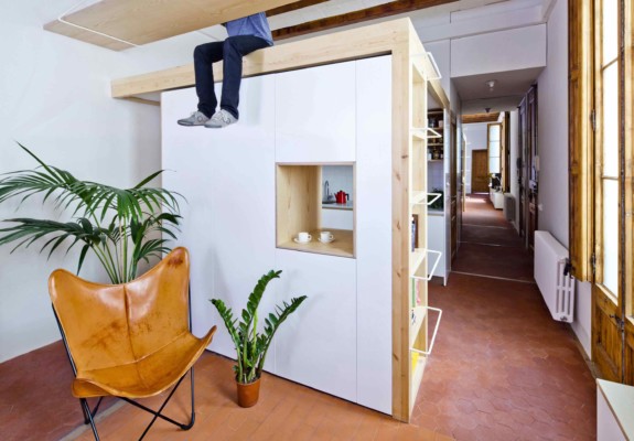 Gran Via Apartment, Barcelona, Spain, design: Anna & Eugeni BachPhoto: Eugeni Bach Gran Via Apartment copy