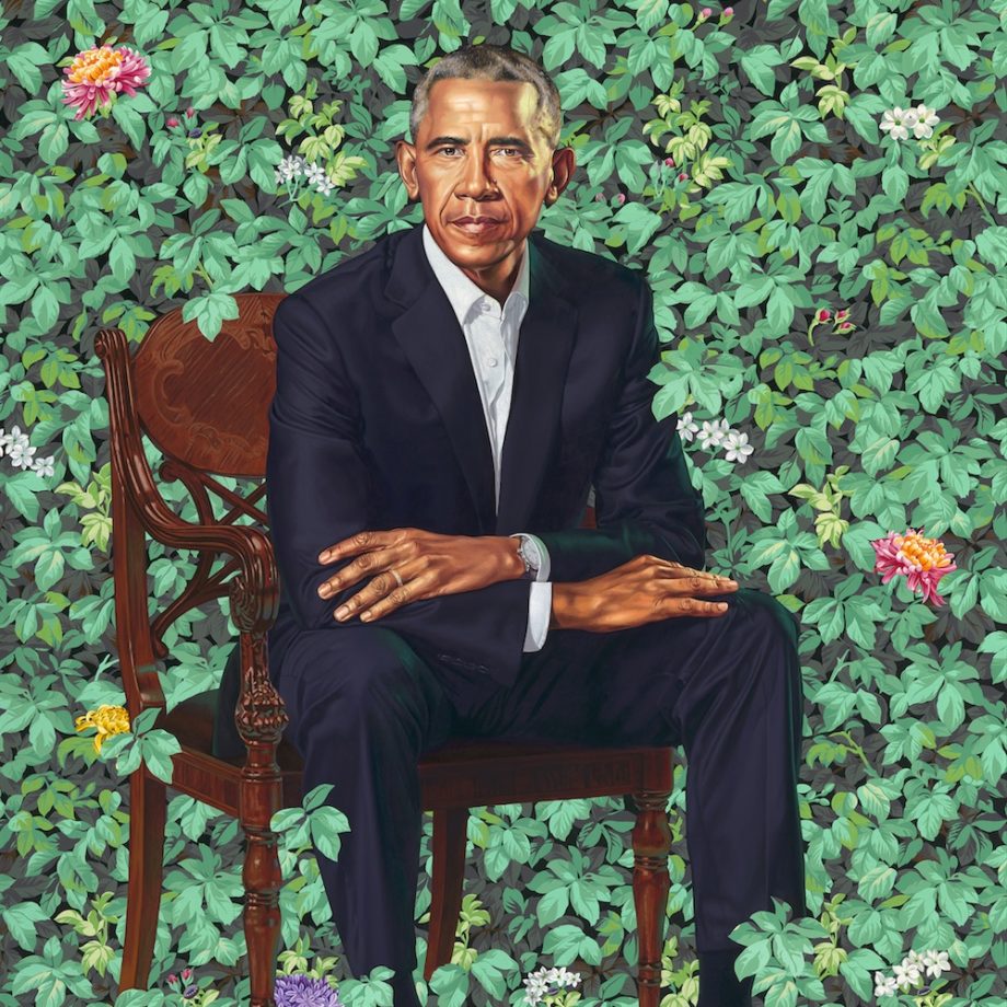 President Barack Obama by Kehinde Wiley© Kehinde Wiley