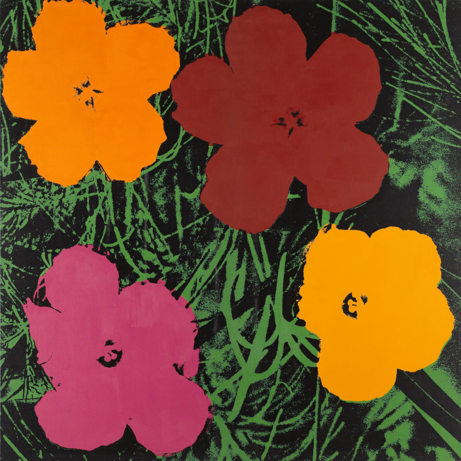 Sturtevant Warhol Flowers