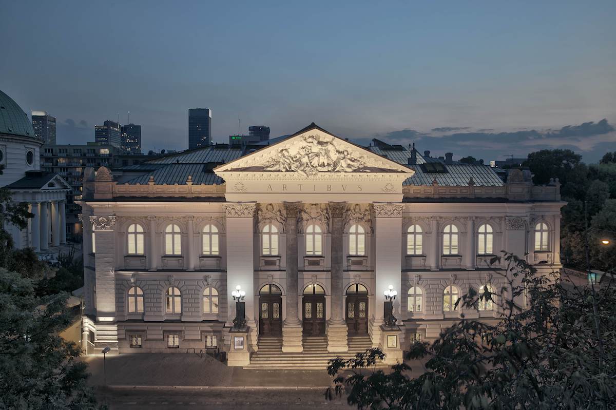 The Zacheta - National Gallery of Art building. Photograph by Piotr Bednarski. Courtesy of Zacheta - National Gallery of Art