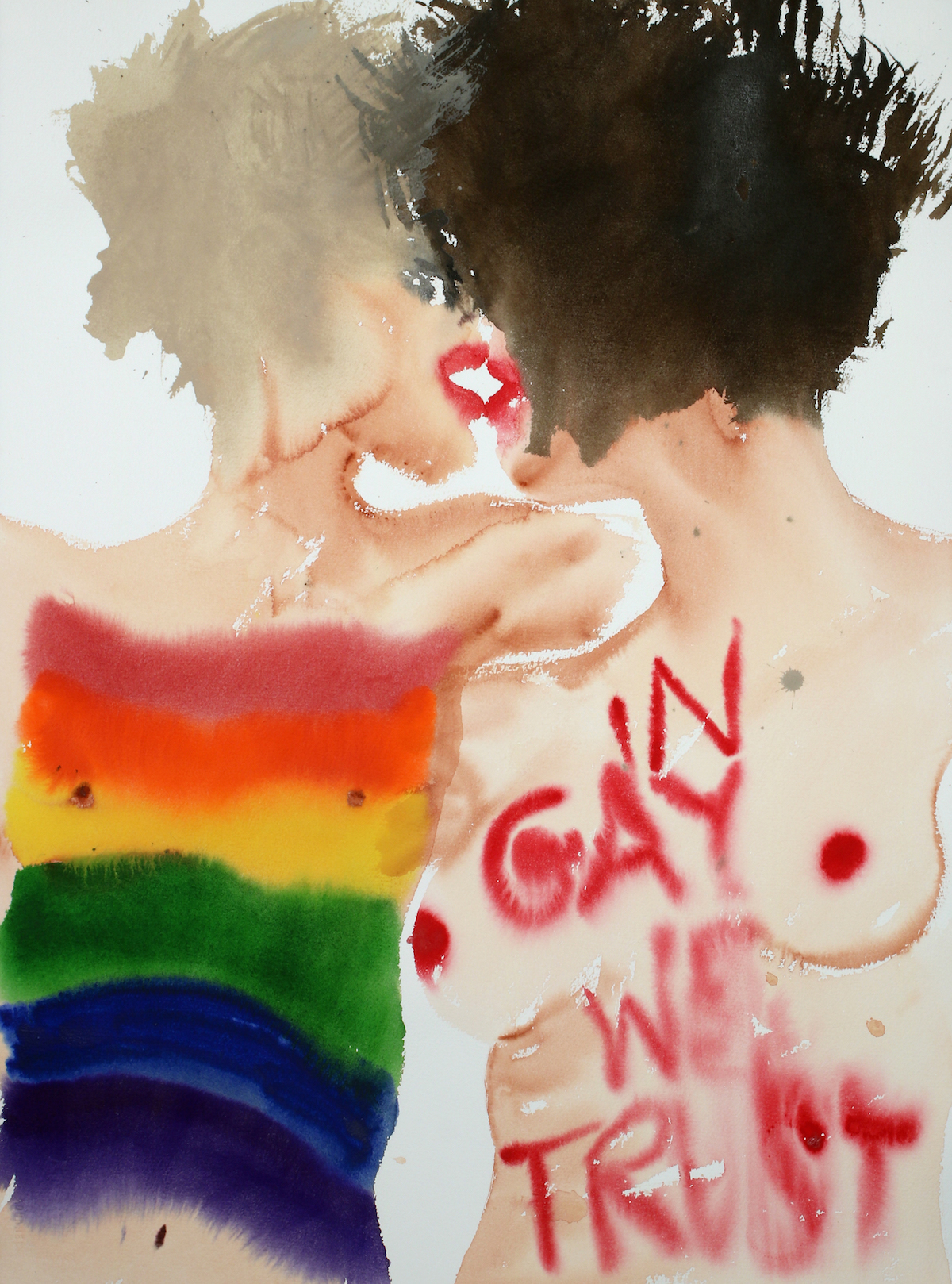 In Gay We Trust, Nadine Faraj (2016) Courtesy of Anna Zorina Gallery, New York City