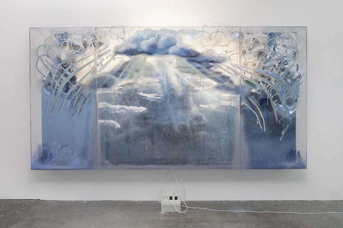 Philipp FÃ¼rhofer, Evaporated Blue, 2017. Copyright: the Artist Courtesy Galerie Judin