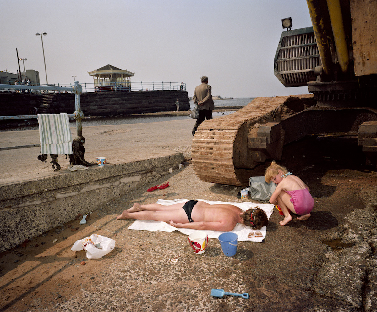 Martin Parr, GB. England. New Brighton. From 'The Last Resort'. 1983-85.