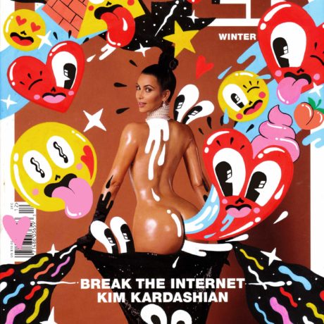 Hattie Stewart, Kim Kardashian, PAPER, 2014, courtesy the artist