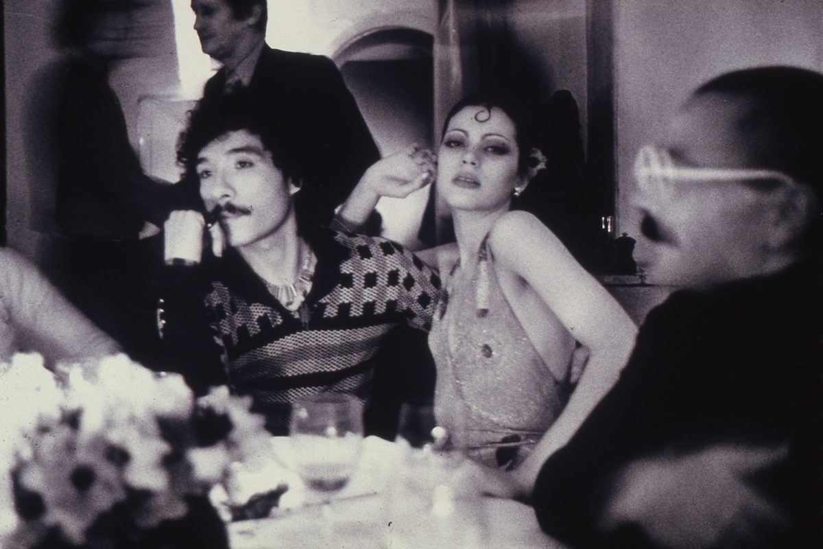 Antonio Lopez, Coraly Betancourt and Alex de IIanos, Club Sept, Paris, 1973