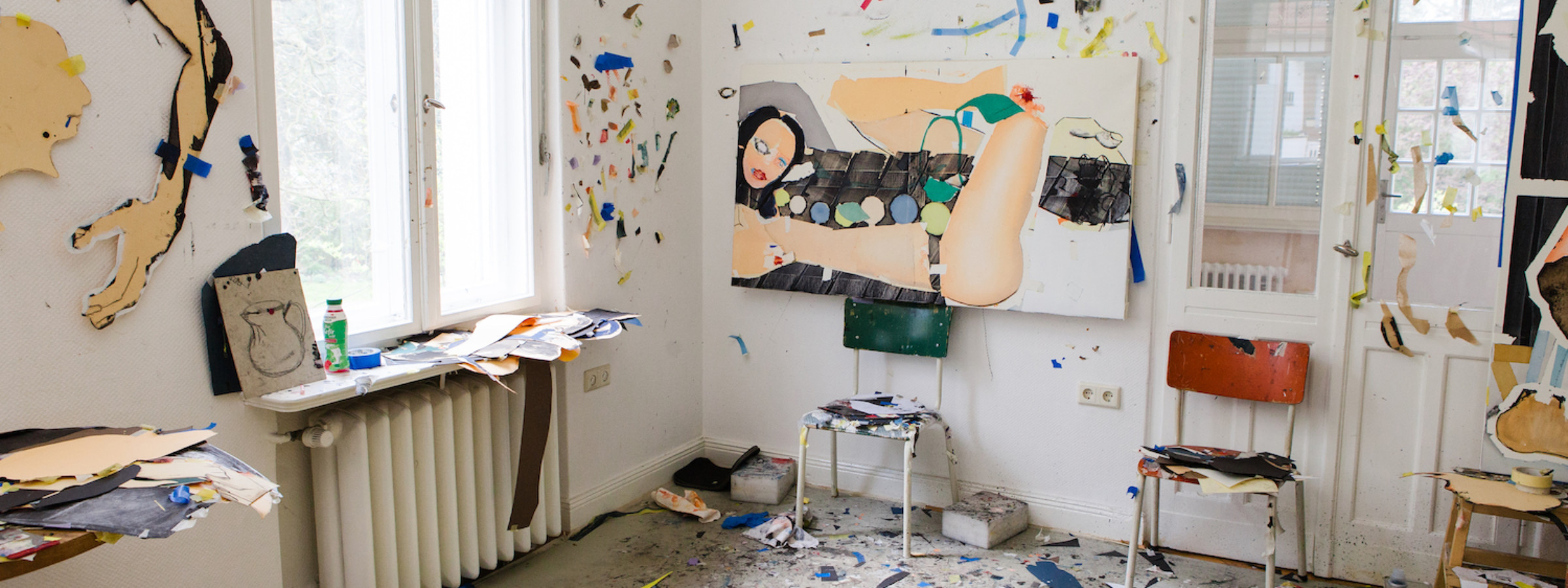 Magnus Plessen Studio Visit Berlin Elephant Magazine