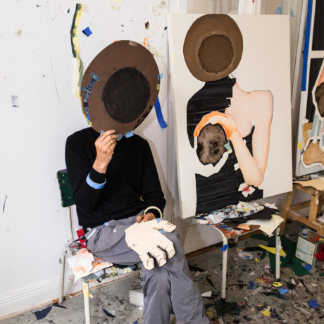 Magnus Plessen Kristin Kraus Berlin Elephant Magazine Studio Visit Painter