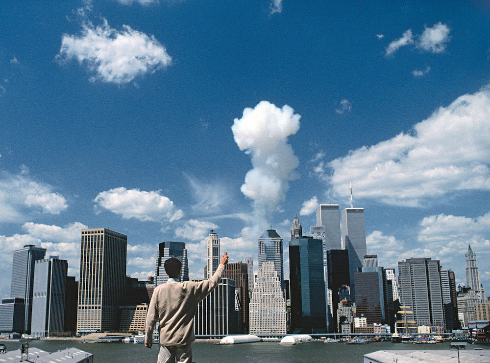 Cai Guo-Qiang, The Century with Mushroom Clouds, 1996