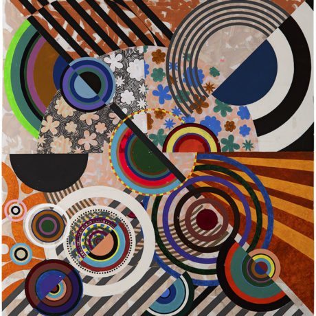 Goa O grande dia Beatriz Milhazes Brazilian artist Hilma Af Klimt Painting Abstract Colourful