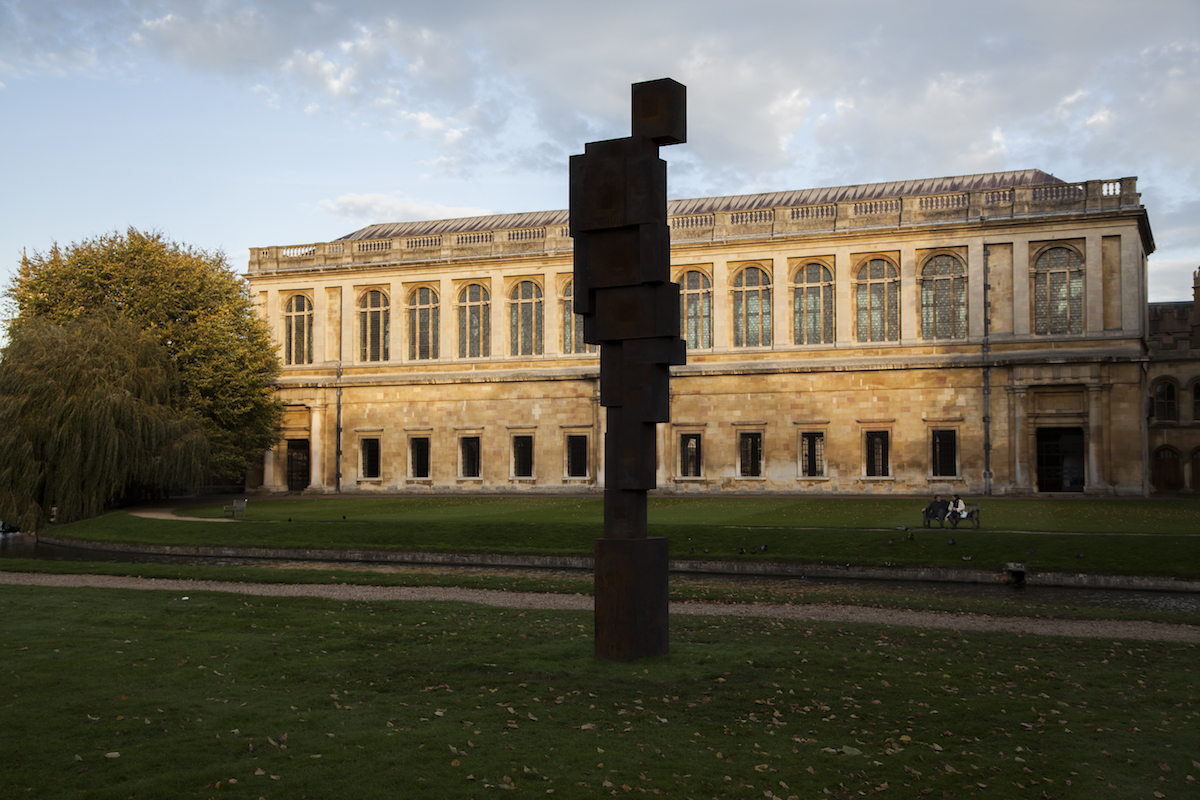 Antony Gormley, Free Object (Trinity College, Cambridge), 2017