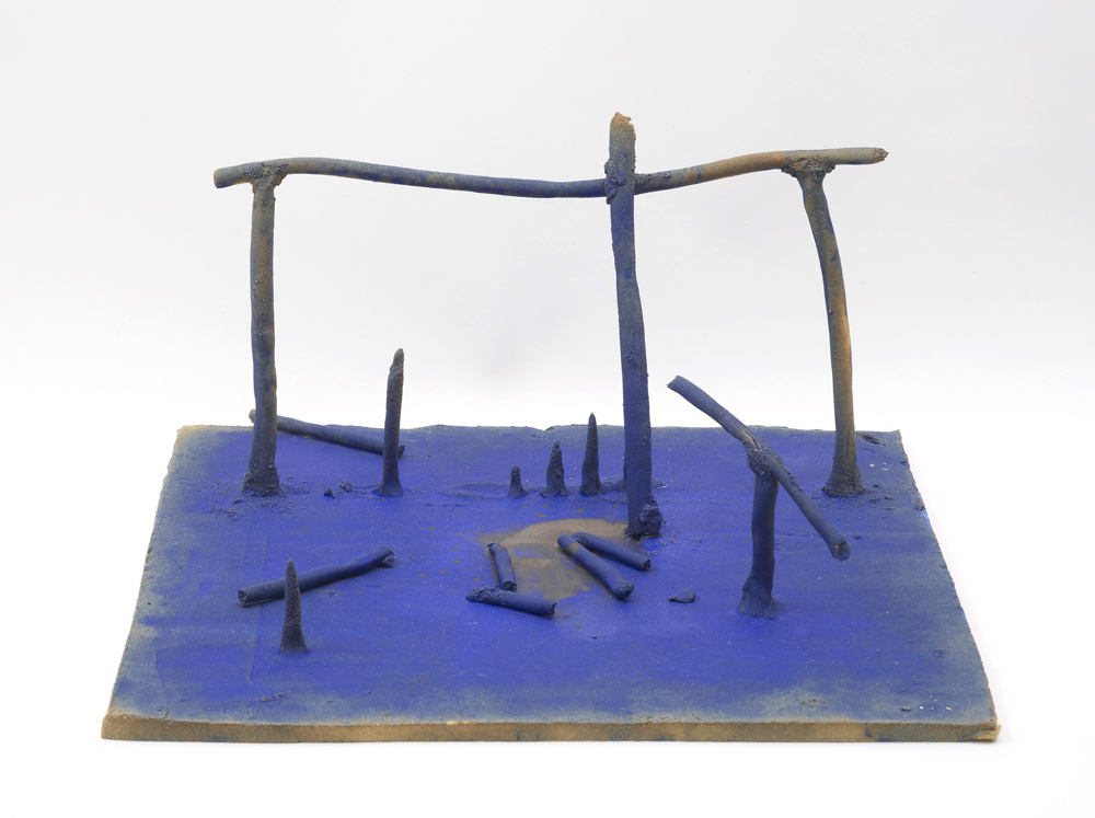 Aaron Angell, Bill Turnbull's Mobile Stabile in Barium Blue, 2014