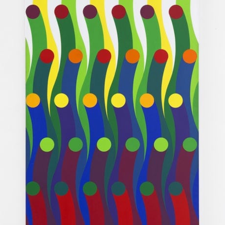 Julio Le Parc, Volume Virtuel 47, 1974 with Galerie Perrotin