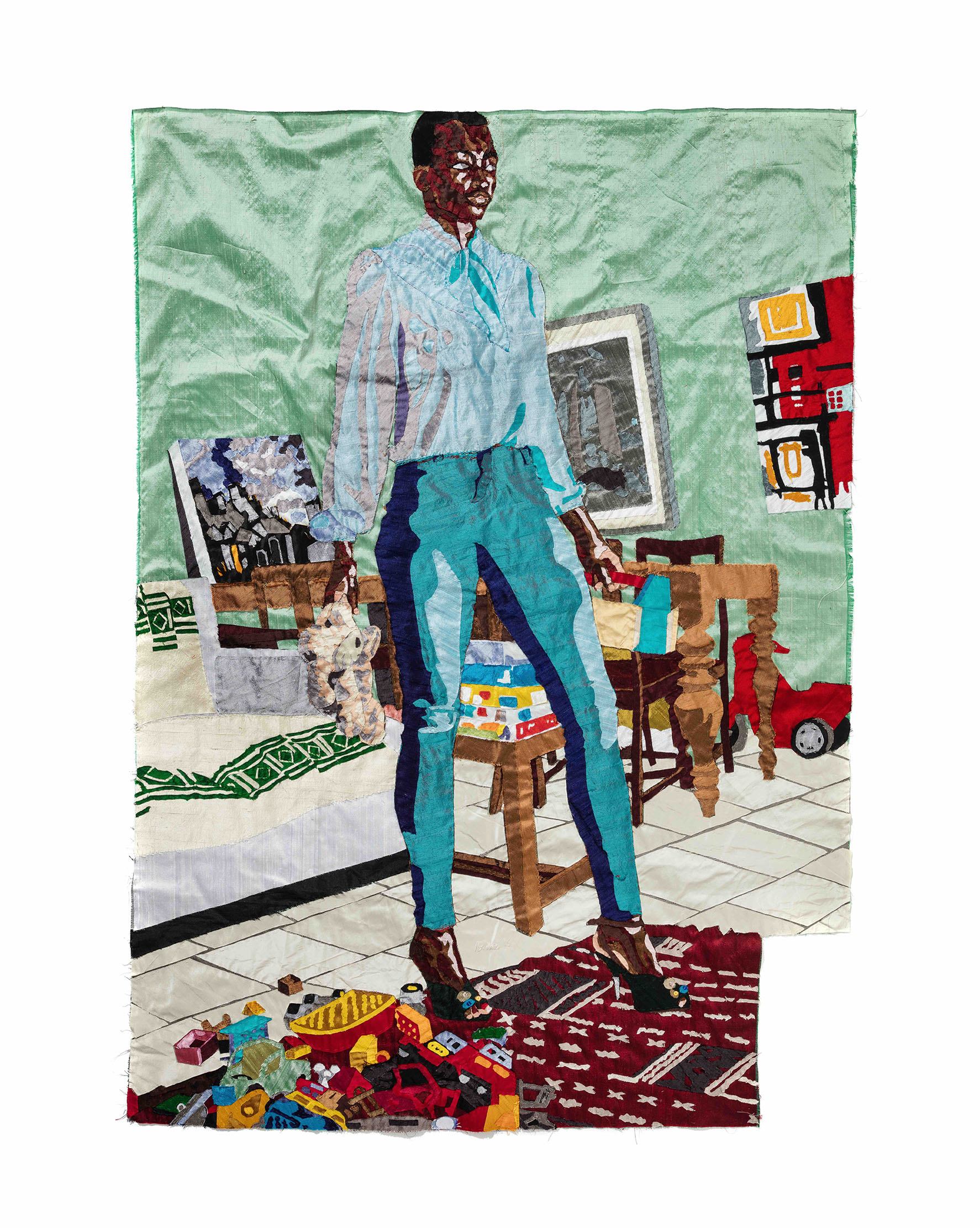 Billie Zangewa, Every Woman, 2017