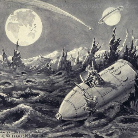 Georges Melies, Le voyage dans la lune Le clair de terre. Courtesy ...