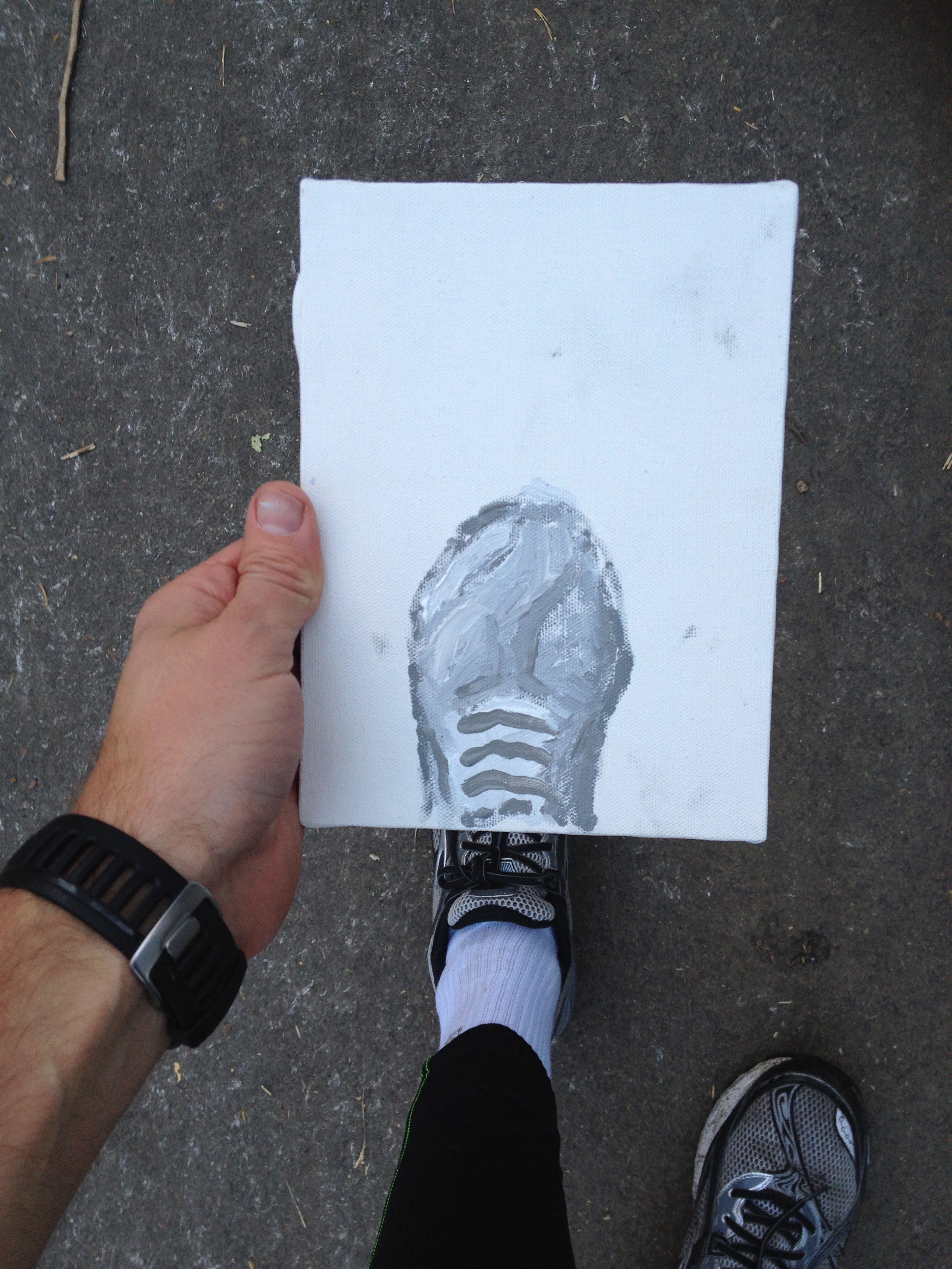 Christoph Neimann, Live-Illustrating the New York City Marathon, 2011