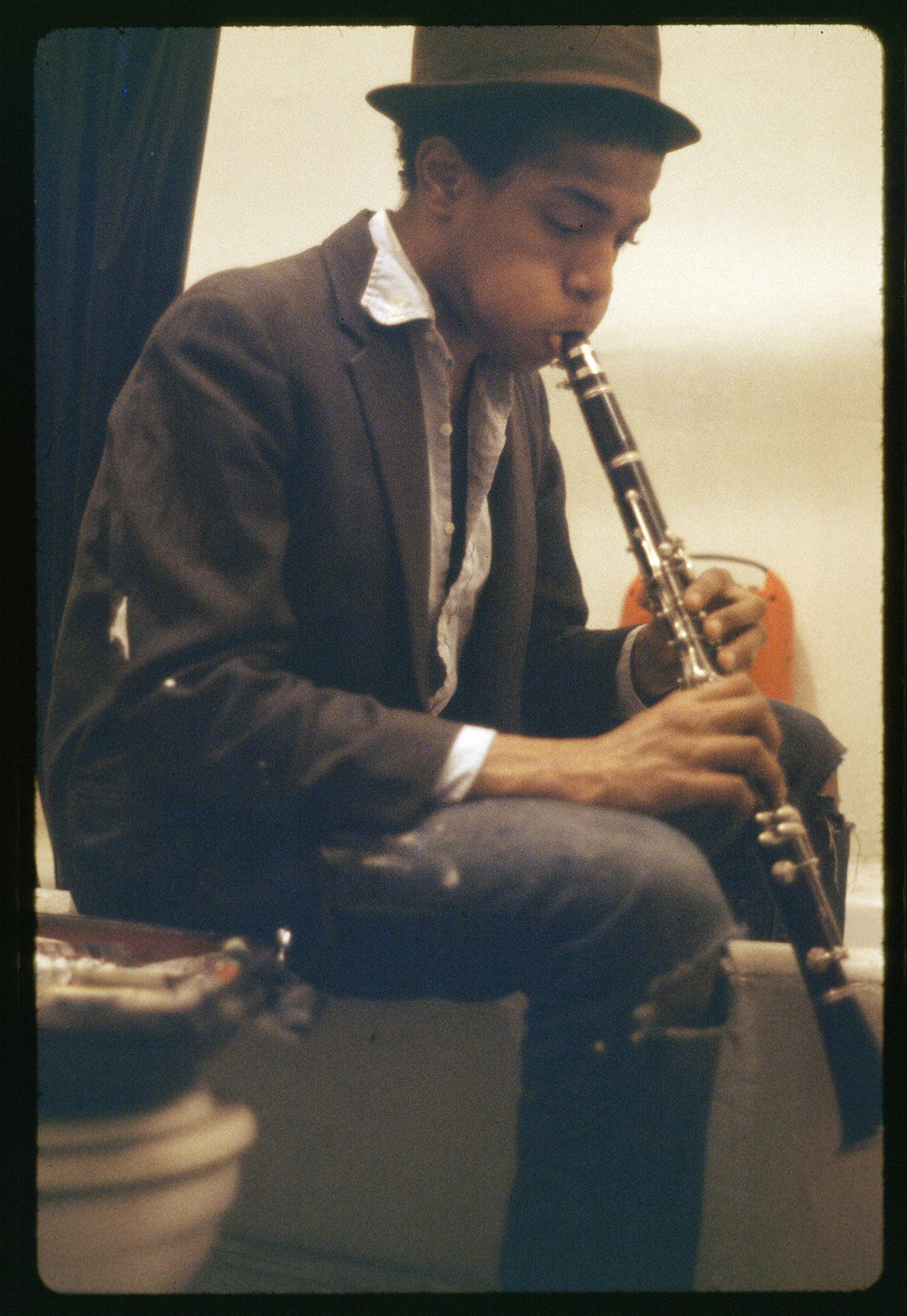 Alexis Adler, Jean Playing Clarinet