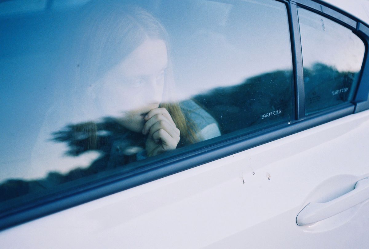 From The Teenage Gaze series, 2010-2015 Petra Collins photographer female car 