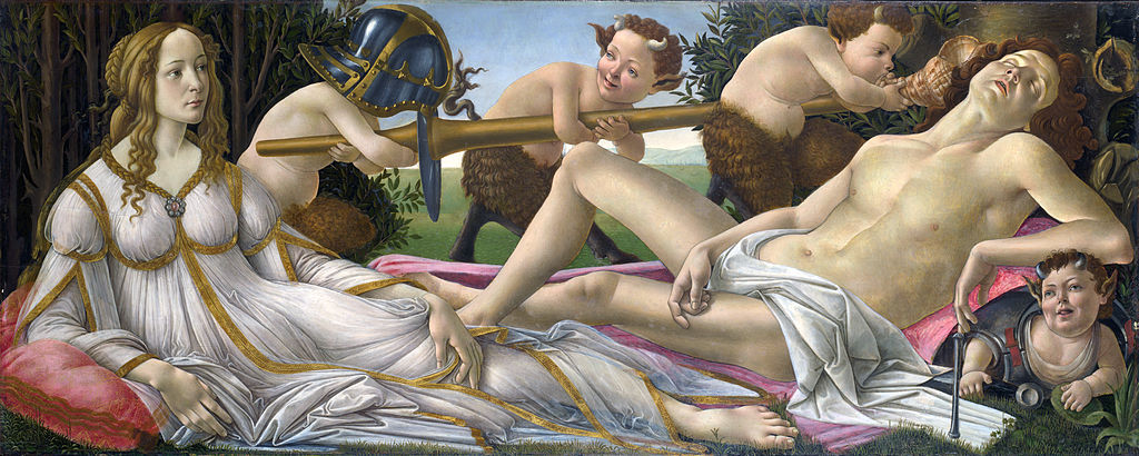 Sandro Botticelli, Venus and Mars, 1483