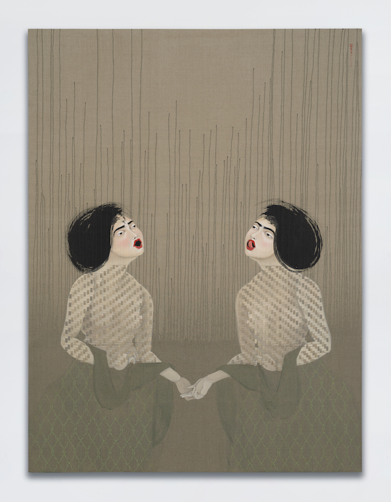 Hayv Kahraman, T25 and T26, 2017