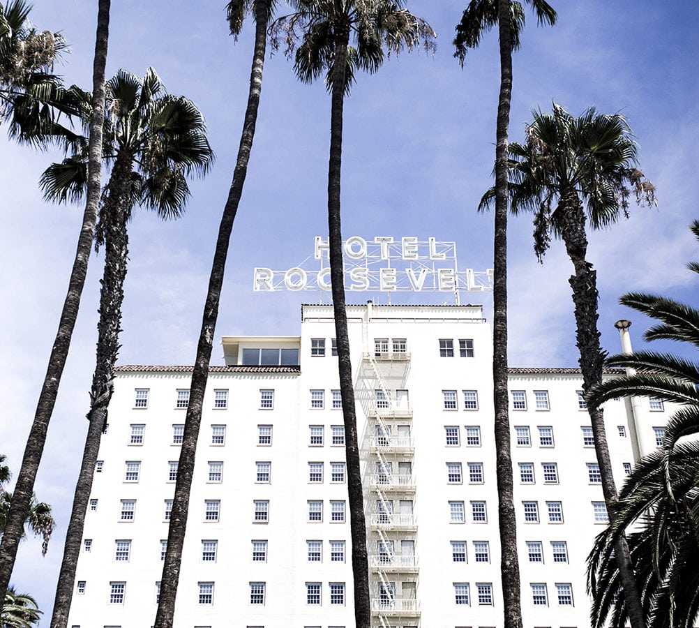 Hollywood Roosevelt Hotel; image by Jason Chang