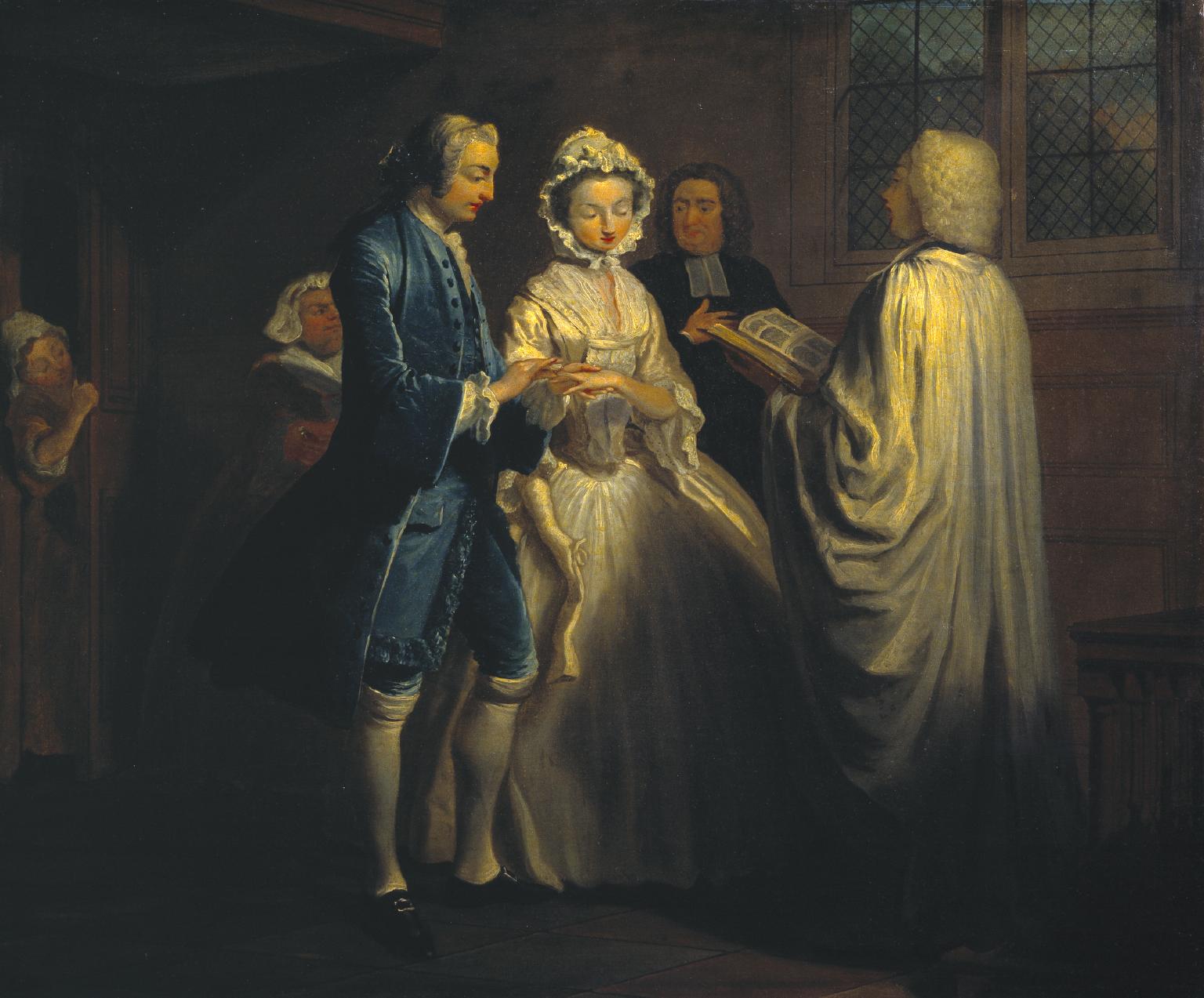 Joseph Highmore, IX: Pamela is Married, 1743-4, Courtesy Tate 