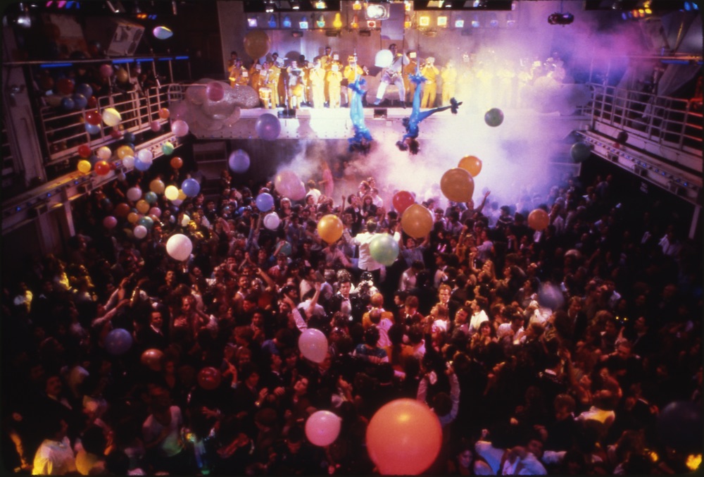 Studio 54, New Year's Eve, December 31, 1979 Â© Martha Cooper