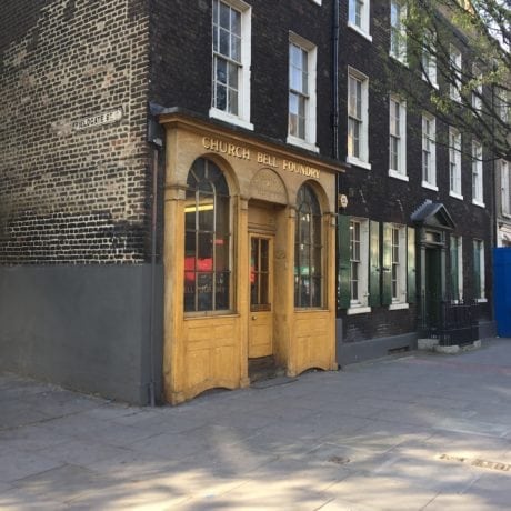 Whitechapel Bell Foundry. Image courtesy 31/44