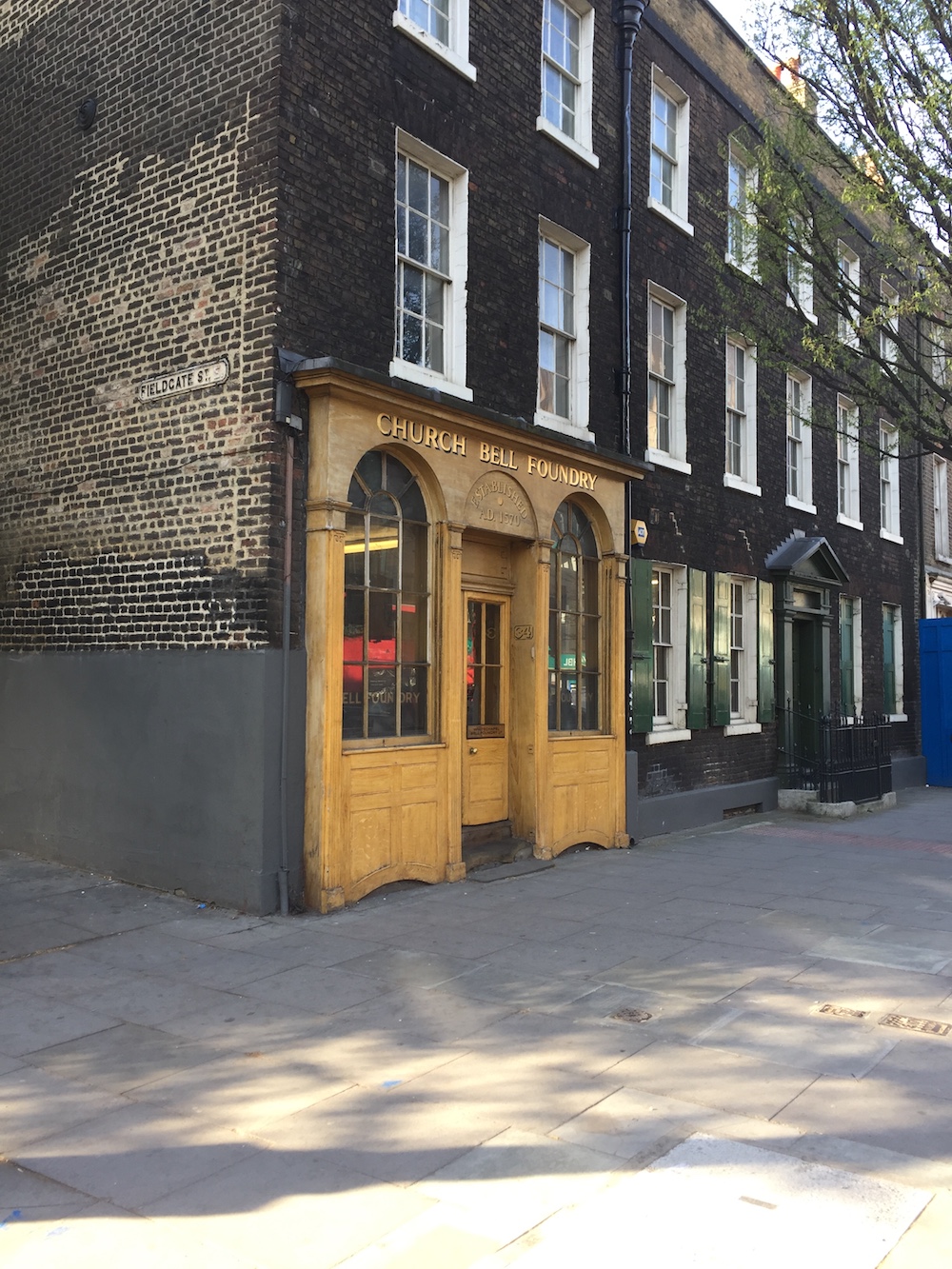 Whitechapel Bell Foundry. Image courtesy 31/44