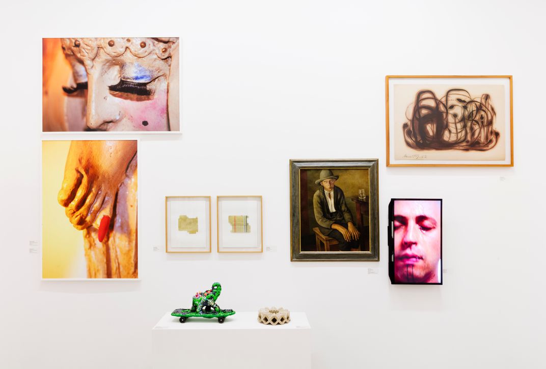 Queermuseu at School of Visual Arts, 2018, installation view. Photo by Gabi Carrera