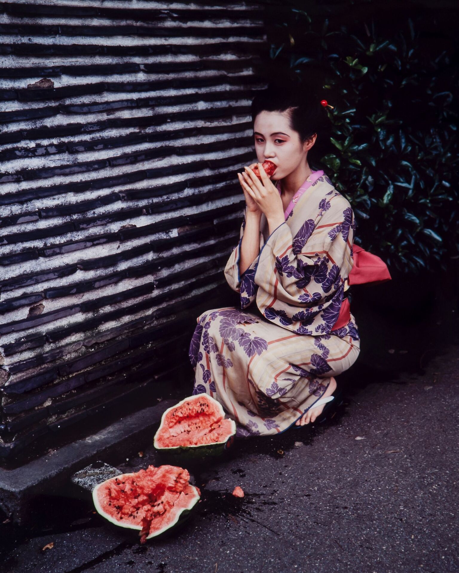 Nobuyoshi Araki, Colourscapes, 1991, C-print. Museum of Sex Collection