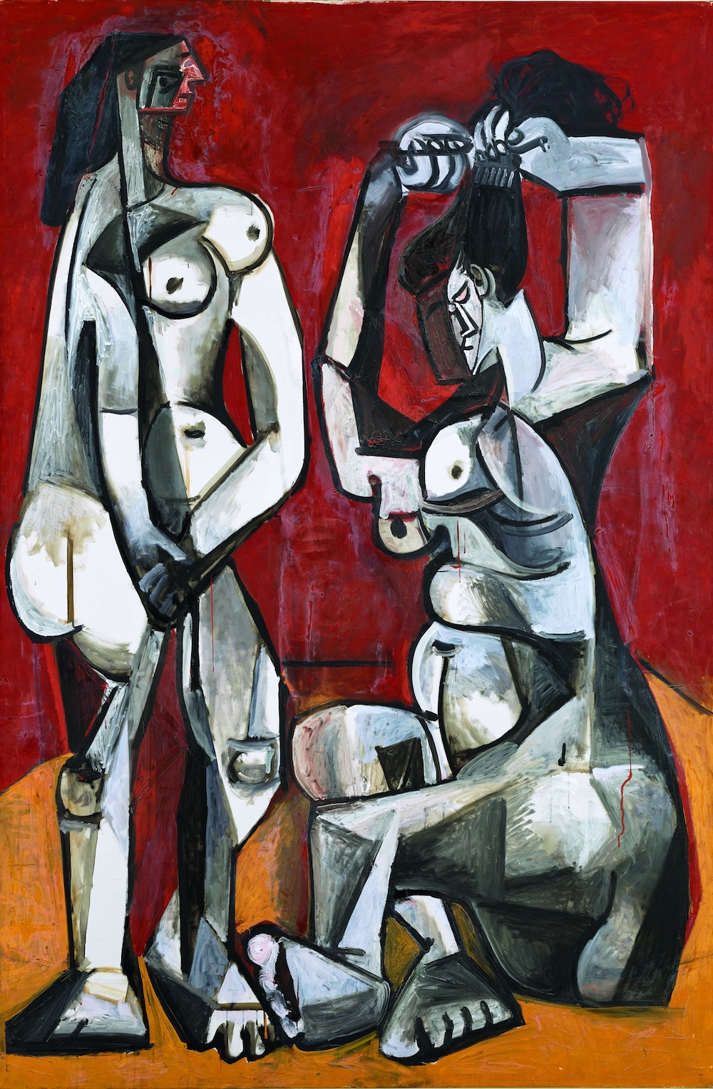 Pablo Picasso (1881-1973), Women at Their Toilette, Cannes, January 4, 1956. Â© Estate of Picasso / SODRAC (2018). Photo Â© RMN-Grand Palais / Art Resource, NY / Mathieu Rabeau