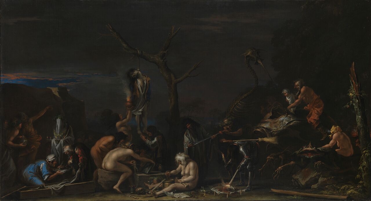 Salvator Rosa (1615–73)Witches at their Incantationsc. 1646