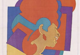 Aretha Franklin by Milton Glaser, colour photolithographic poster, 1968. Courtesy National Portrait Gallery, Smithsonian Institution © Milton Glaser