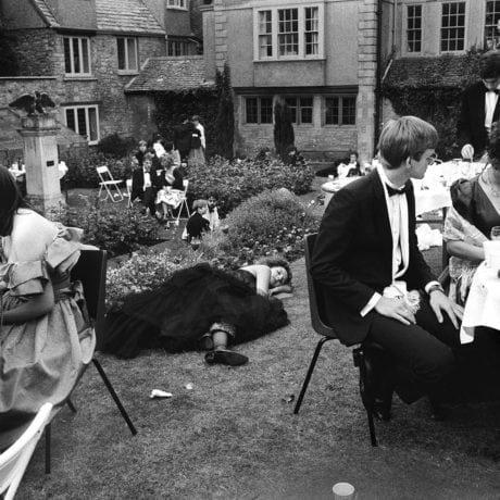 New College May Ball. Oxford. June 1986 © Dafydd Jones, from the book The Last Hurrah published by STANLEY/BARKER