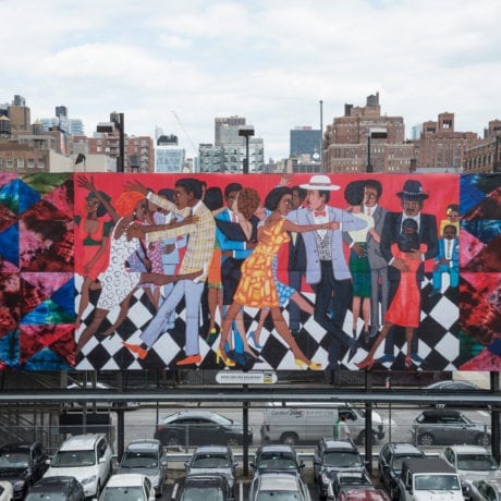 Faith Ringgold, Groovin High, photo: Timothy Schenck, courtesy: Friends of the High Line