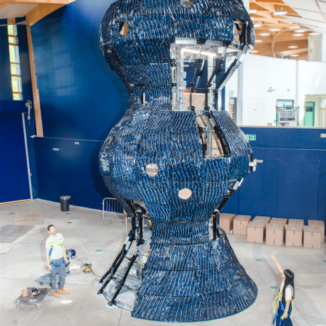 Studio Swine Infinity Blue (work in progress), 2018