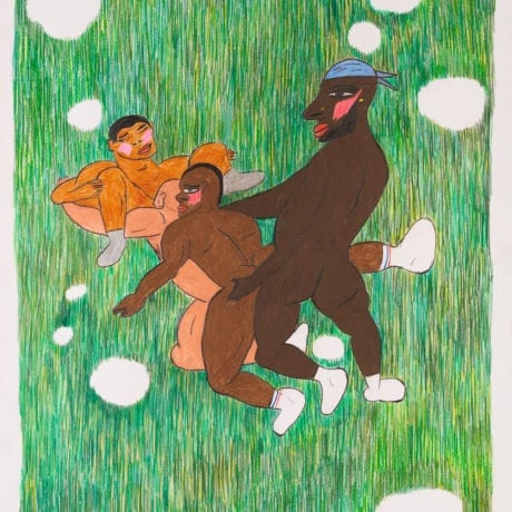 Soufiane Ababri title of work illustration french artist men erotic
