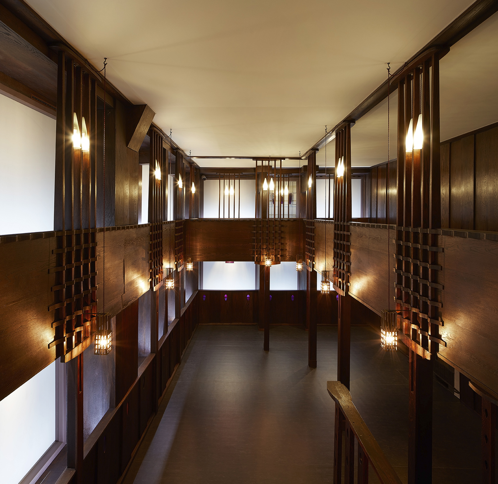 Charles Rennie Mackintosh's Oak Room restored, conserved and reconstructed through a partnership between V&A Dundee, Glasgow Museums and Dundee City Council.