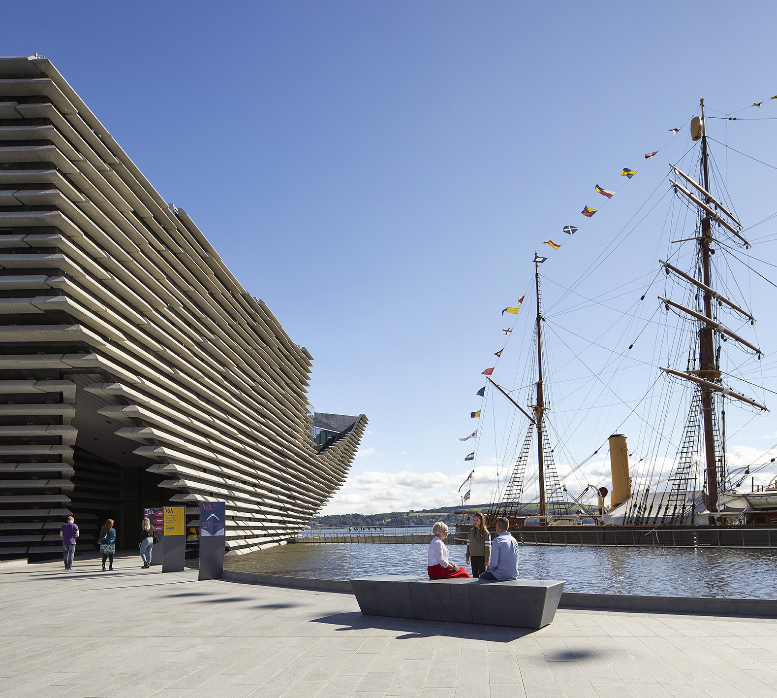 V&A Dundee Scotland. Â© Hufton+Crow