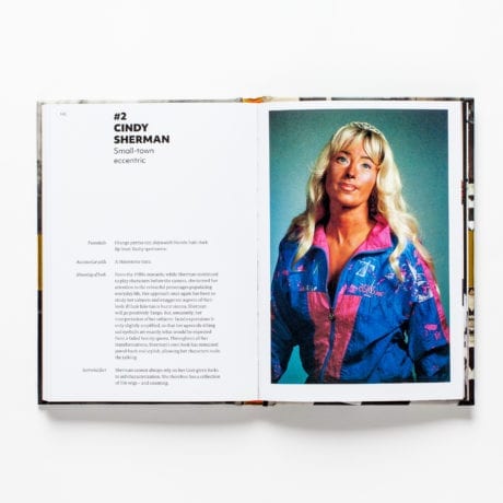 Cindy Sherman, from Sartorial: The Art of Looking Like an Artist, by Katerina Pantelides, published by Laurence King