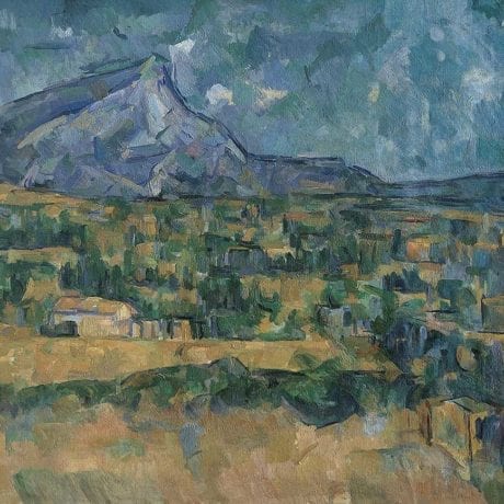 Cezanne, Mont Sainte-Victoire, c. 1902 - 1906. Courtesy The Metropolitan Museum of Art, New York.