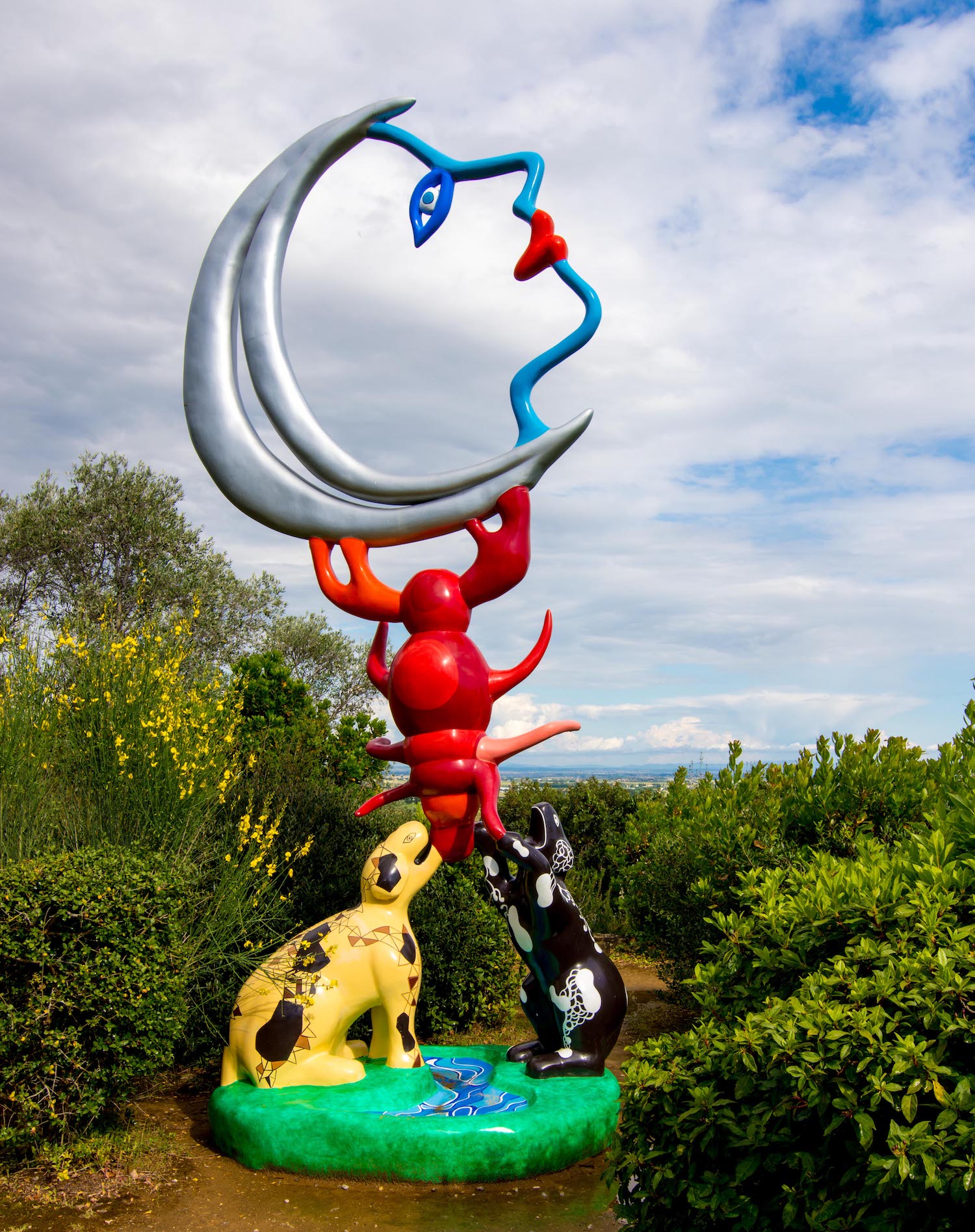 Niki de Saint Phalle Tarot Garden Tuscany Italy Sculpture Garden 