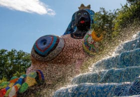 Niki de Saint Phalle Tarot Garden Tuscany Italy Sculpture Garden