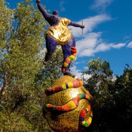 Niki de Saint Phalle Tarot Garden Tuscany Italy Sculpture Garden