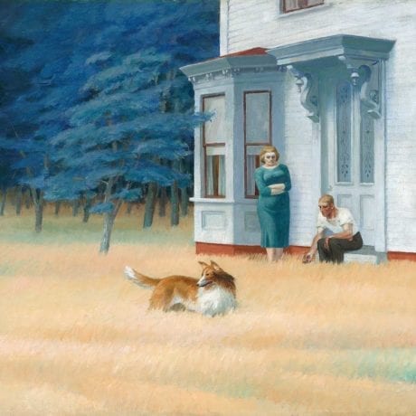 Edward Hopper, Cape Cod Evening, 1939. Courtesy National Gallery of Art, Washington, D.C. 