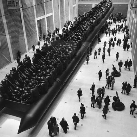 Ai Weiwei, Law of the Journey, 2017-4