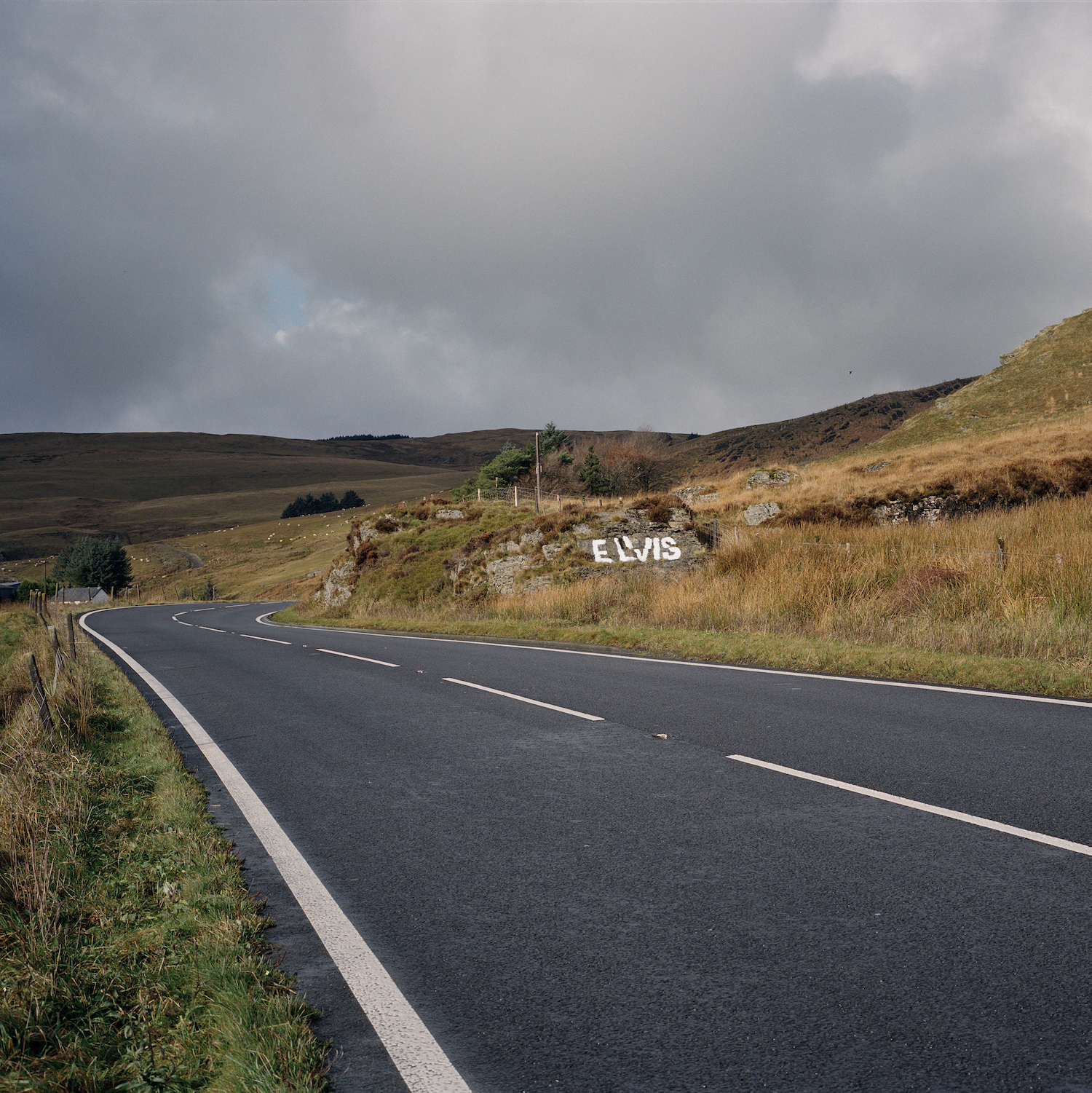 Clementine Schneidermann The Elvis Rock, A44 near Powys, Wales, 2017