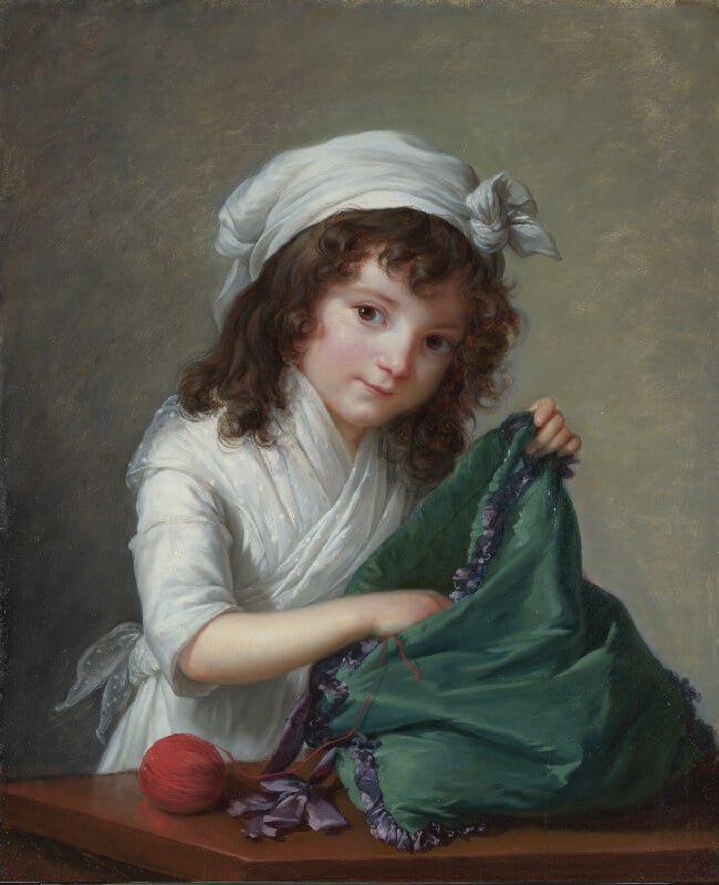 Elisabeth Louise VigÃ©e Le Brun, Mademoiselle Brongniart, 1788