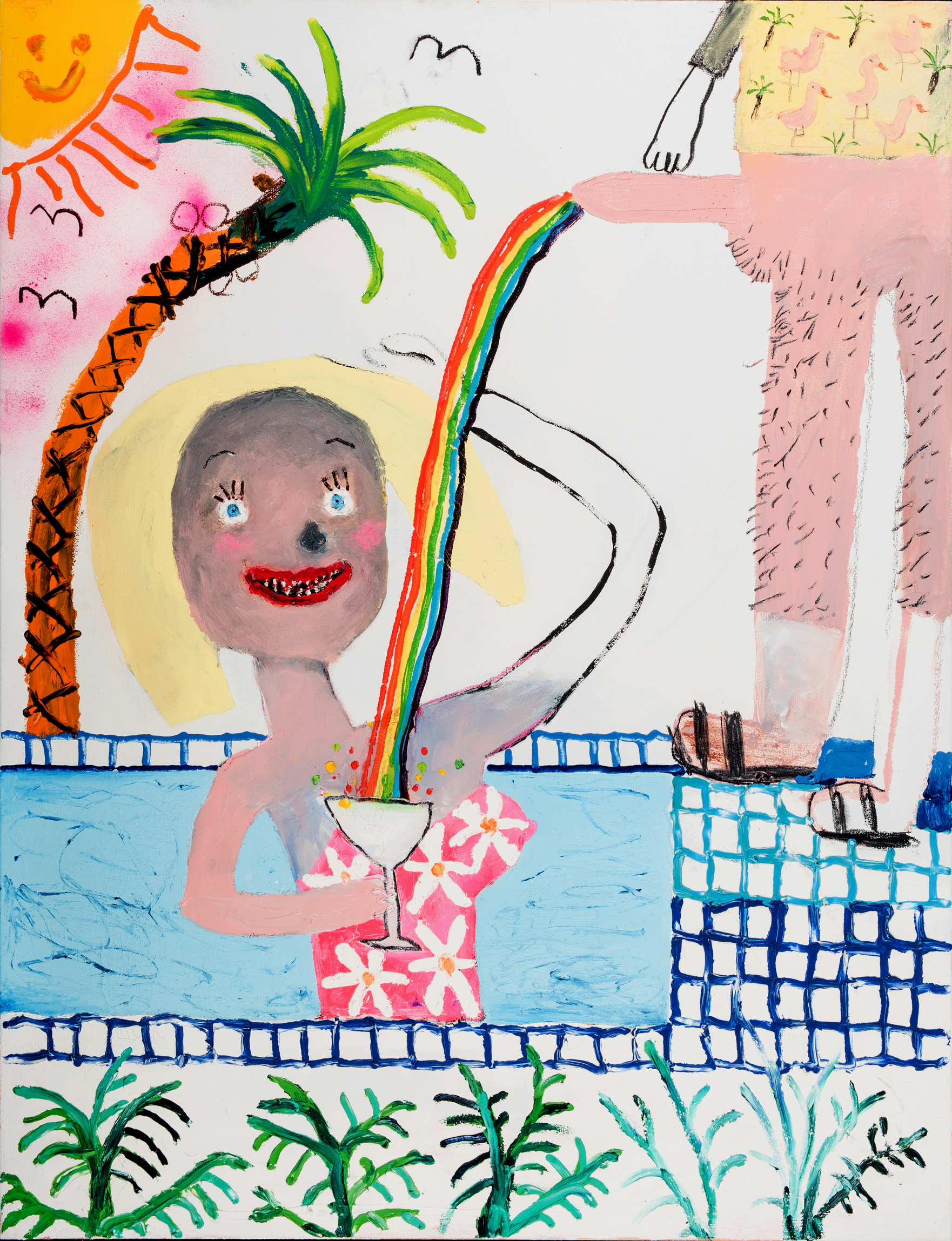 Bel Fullana, Mamading in the Swimming Pool, 2016